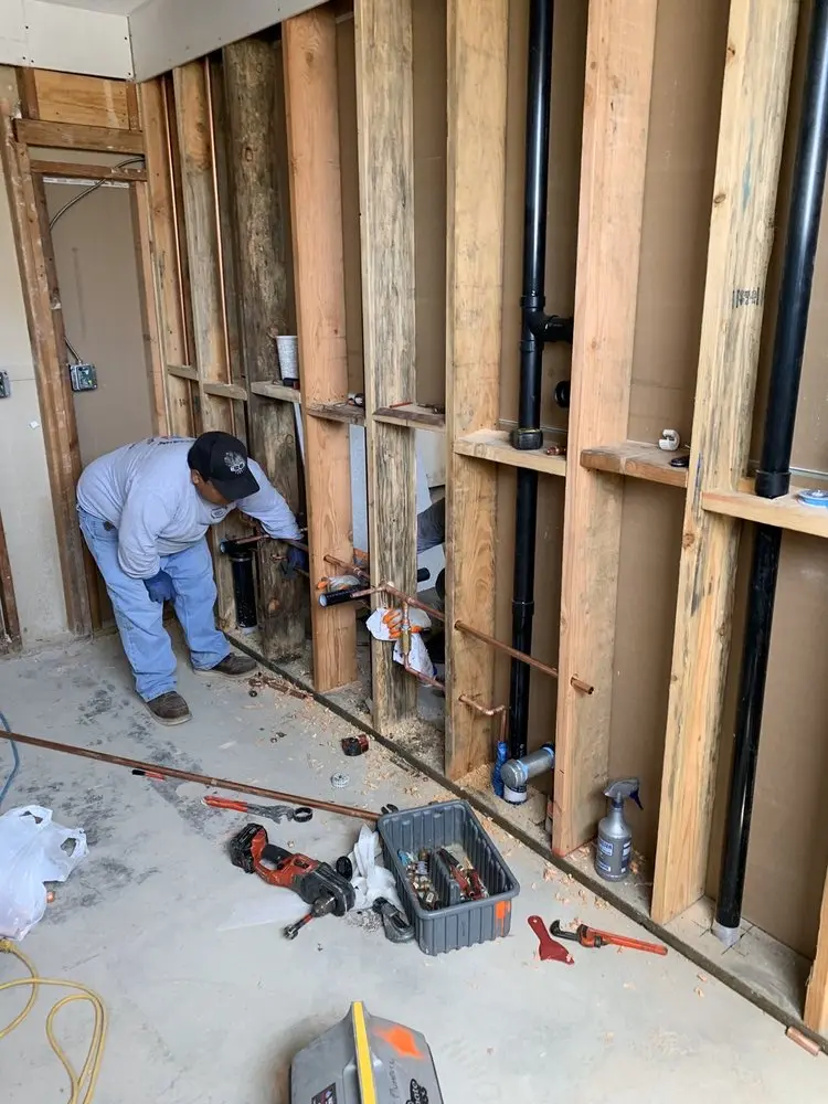 Commercial rough-in plumbing for Commercial Plumbing in Luling